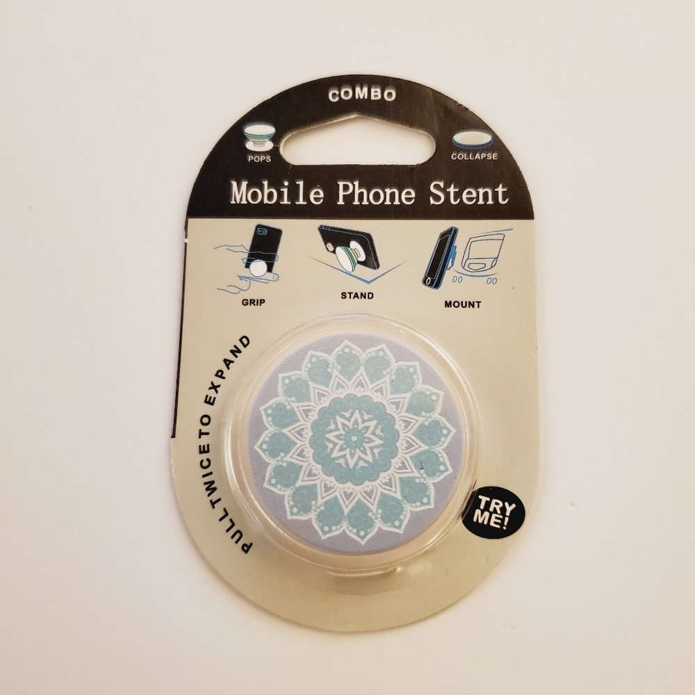 Mobile Phone Stent - Peace Mandela
